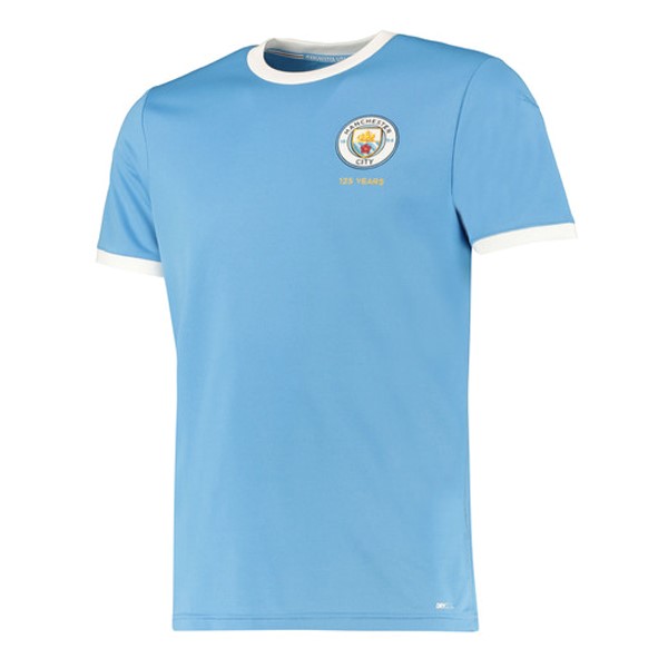 Camiseta Manchester City 125th Azul Claro